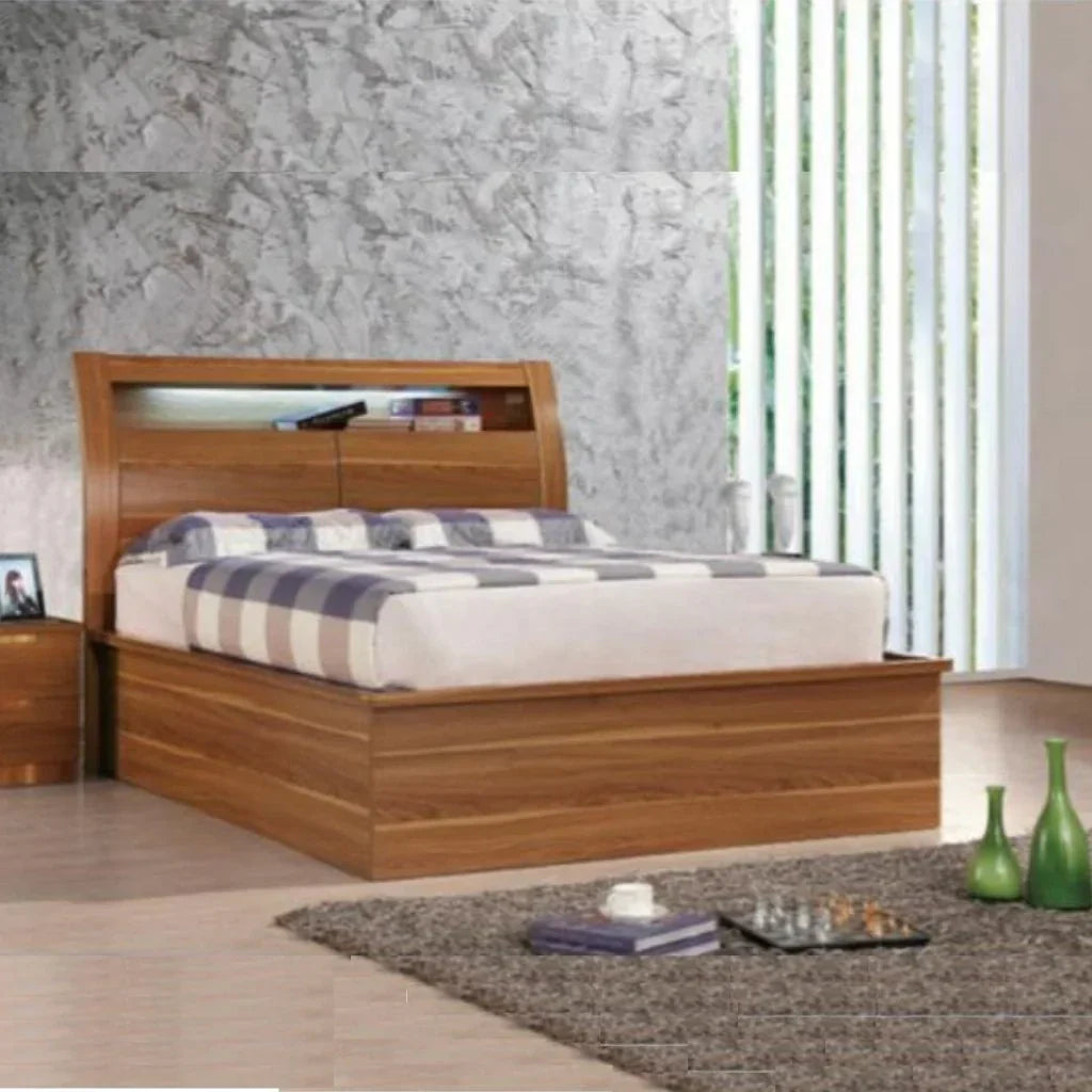 Rugby ottoman bed with spacious under bed storage
