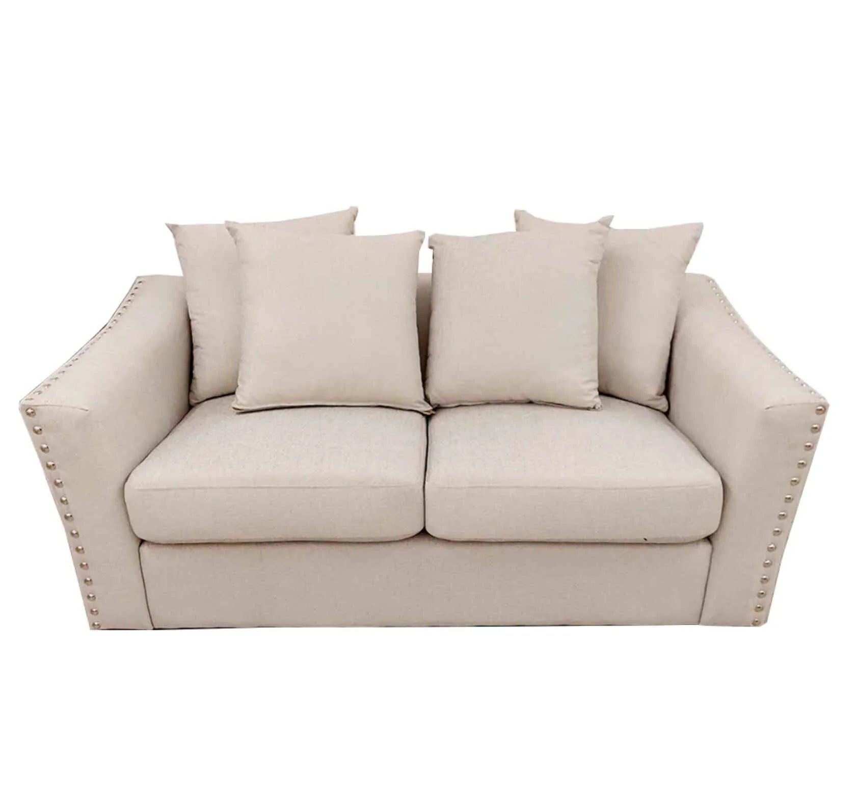 Luxury Blakely 3 and 2 seater fabric sofa set with deep cushioned seating, modern design, and elegant upholstery in a contemporary UK living room.