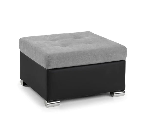 Luxury Scaffti U-shaped sofa bed with hidden storage, pull-out sleeping function, deep cushioned seating, and contemporary fabric in a modern UK living room.