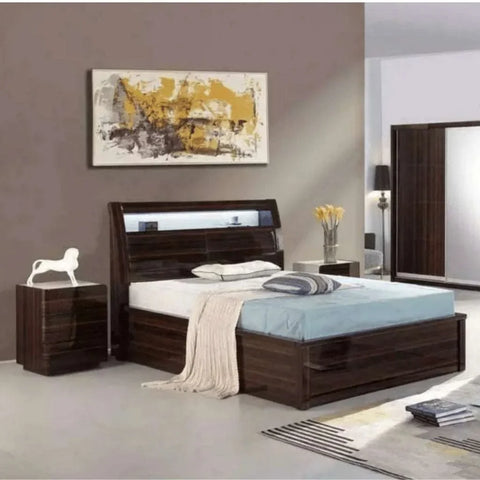 High gloss Rugby storage bed colour option
