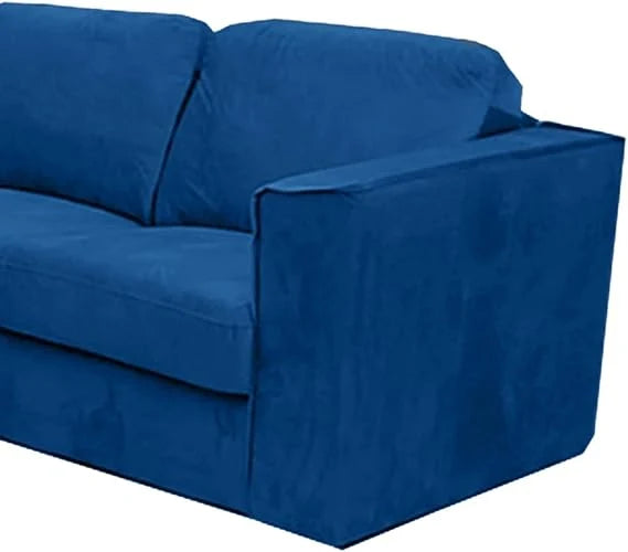 Hudson 4 piece fabric corner sofa with fixed back cushions, modular L-shaped design, deep comfortable seating, and contemporary styling in a modern UK living room.