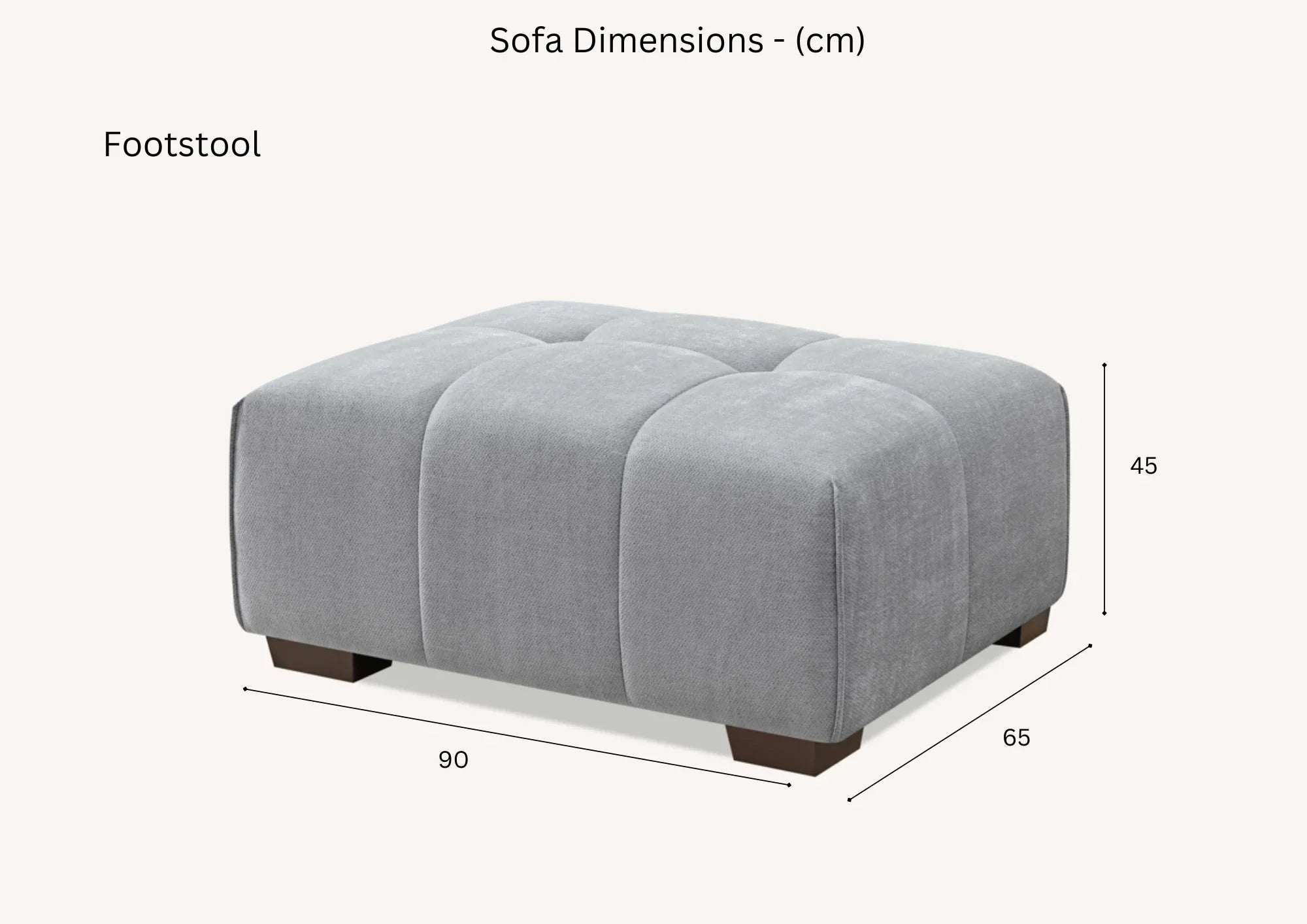 Luxury cloudy grey bouclé right-hand corner sofa with modular L-shaped design, block-stitched cushions, and five matching scatter cushions in a contemporary living room.