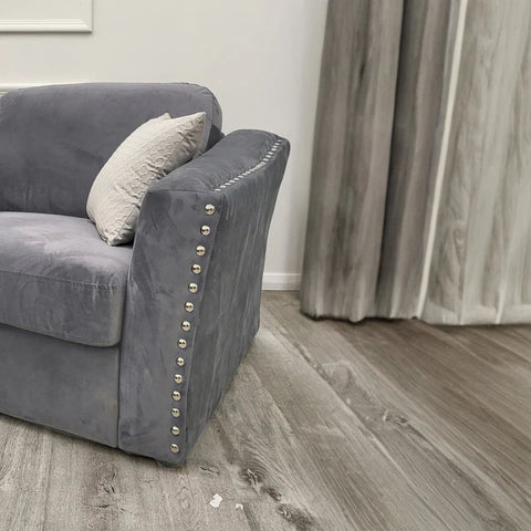 Luxury Lincoln 3 + 2 Seater Crushed Velvet Sofa Set – Scatter Back Sofa Suite