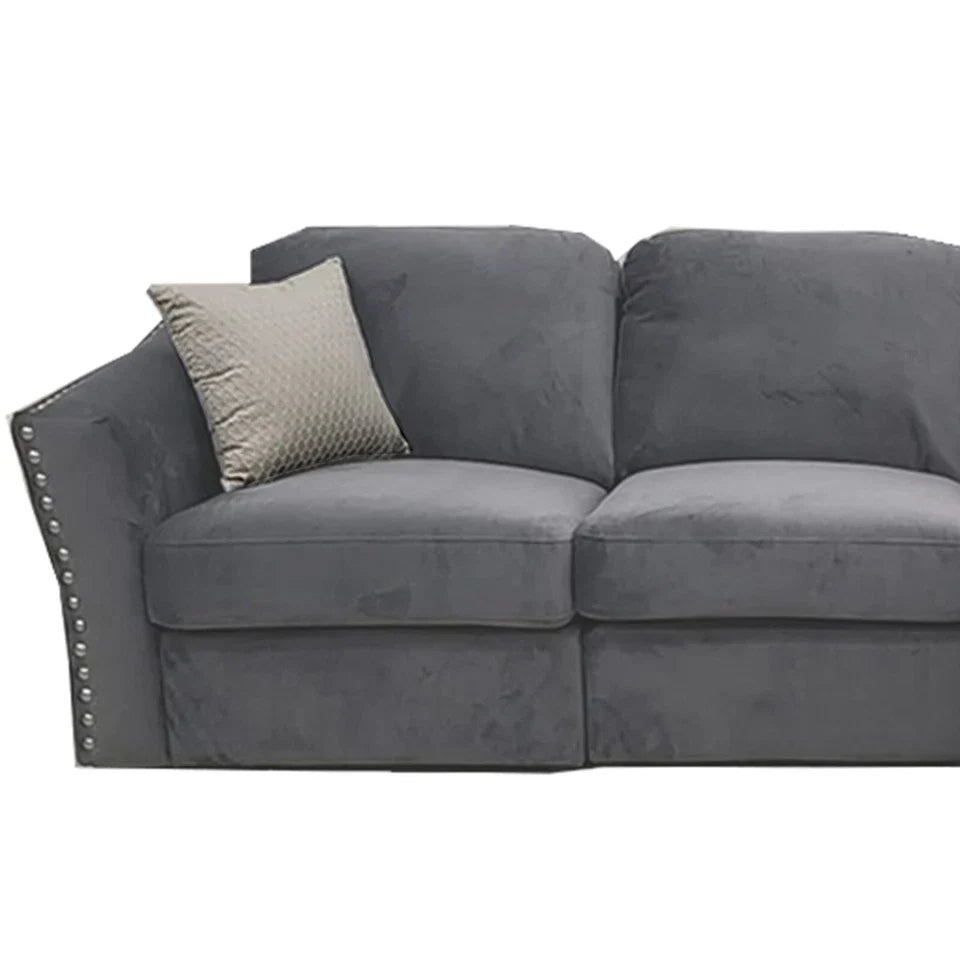 Luxury 3 and 2 seater crushed velvet sofa set with plush scatter back cushions, deep comfortable seating, and elegant contemporary styling in a modern UK living room.