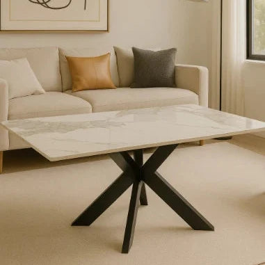 Milan 1.2M coffee table UK with ceramic top