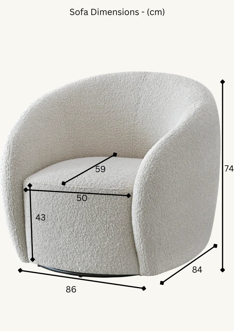 Nolita modern accent chair designed for comfortable living room seating.
