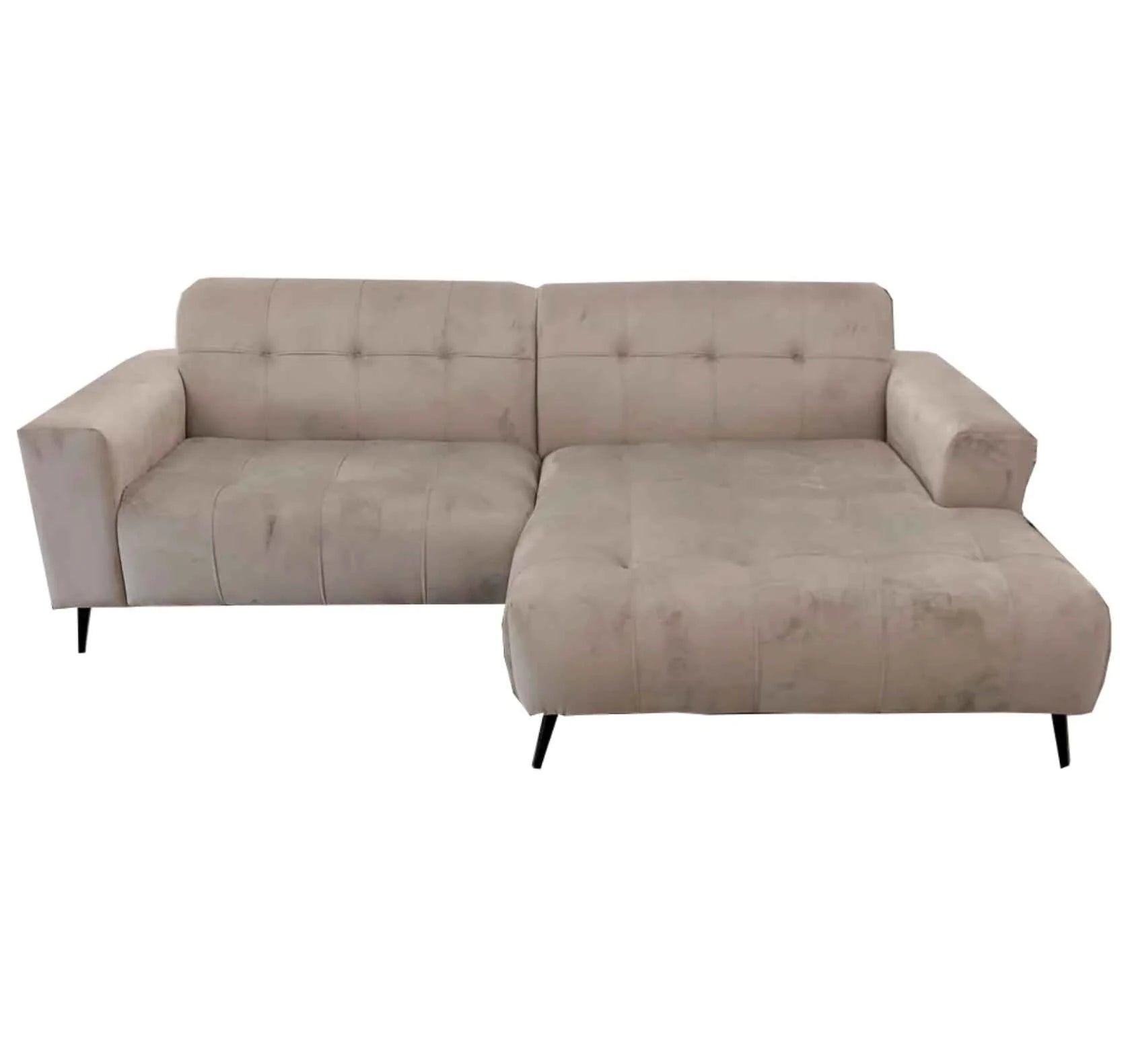 Luxury Oslo open plan cinema sofa with plush velvet upholstery, deep cushioned seating, extended chaise lounge & contemporary corner design for modern UK living rooms.